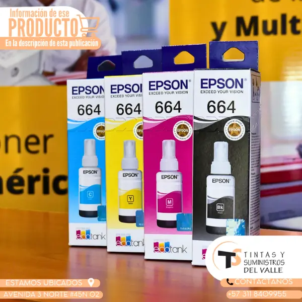 Tintas y Suministros del Valle Servicios - Venta de Tintas Originales y Genéricas v1