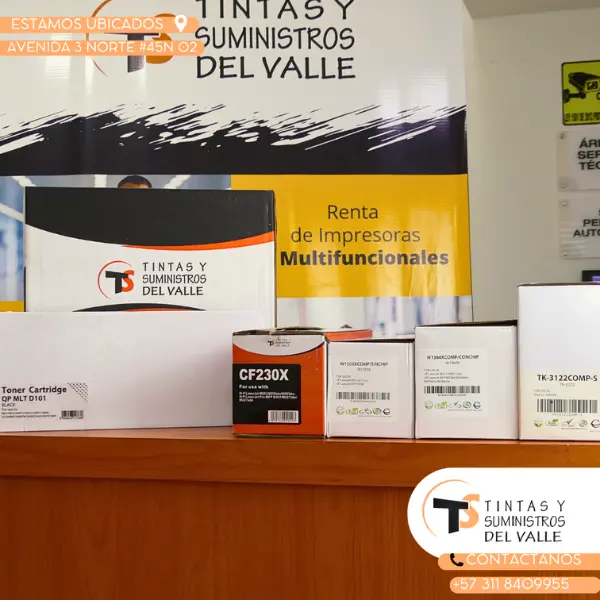 Tintas y Suministros del Valle Servicios - Venta de Toner Laser Genéricos v2