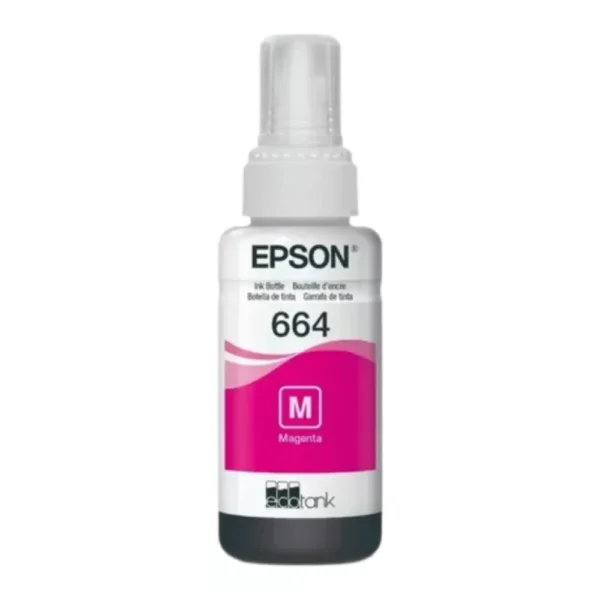 Tintas y Suministros del Valle - Tinta Epson T664 Magenta Original - 2