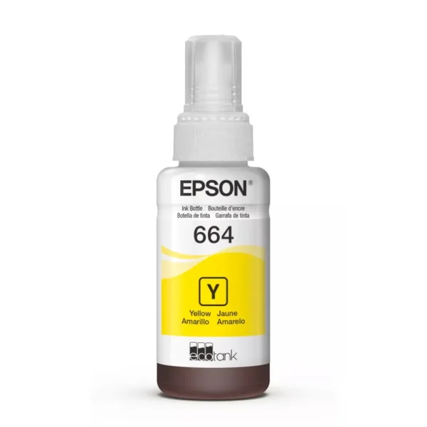 Tintas y Suministros del Valle - Tinta Epson T664 Yellow Original - 2