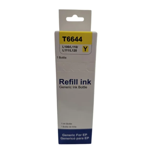 Tintas y Suministros del Valle - Tinta Genérica T644 Yellow - 1