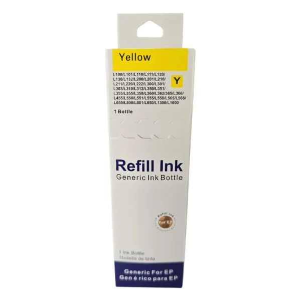 Tintas y Suministros del Valle - Tinta Genérica T664 Yellow