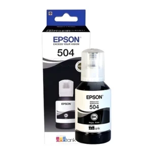 Tintas y Suministros del Valle - Tinta Original Epson T504 Negra 1