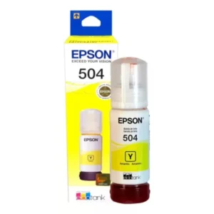 Tintas y Suministros del Valle - Tinta Original Epson T504 Yellow 1