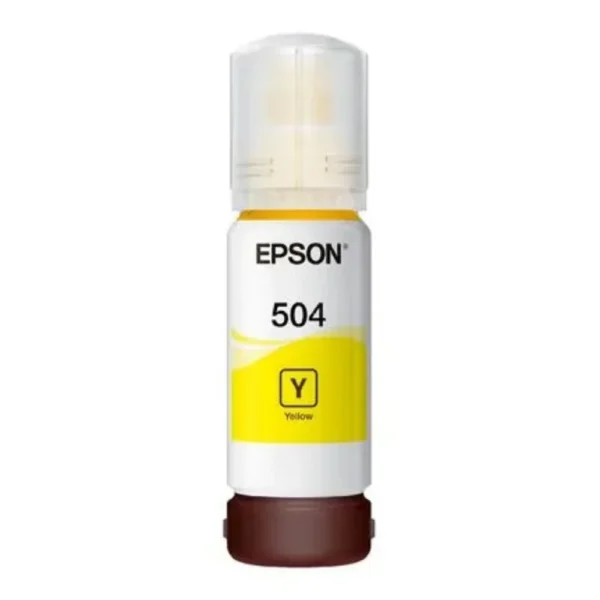Tintas y Suministros del Valle - Tinta Original Epson T504 Yellow 2