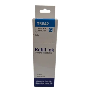 Tintas y Suministros del Valle - Tinta T664 Cyan Genérica - 1