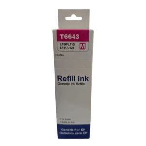 Tintas y Suministros del Valle - Tinta T664 Magenta Genérica - 1