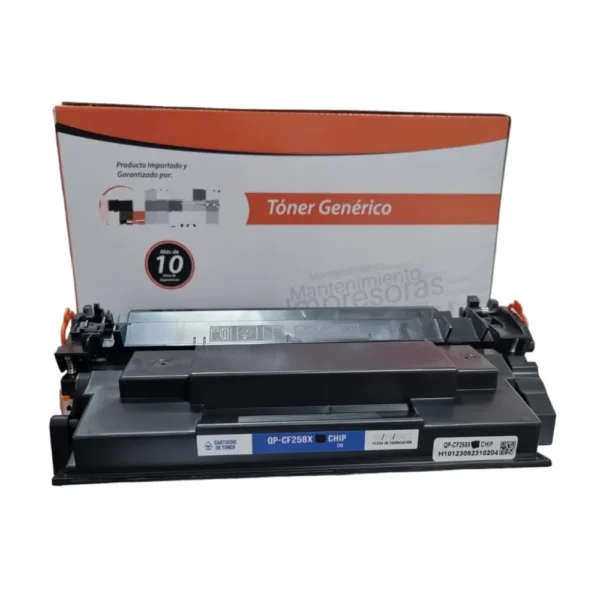 Tintas y Suministros del Valle - Tóner Genérico CF258X - 4