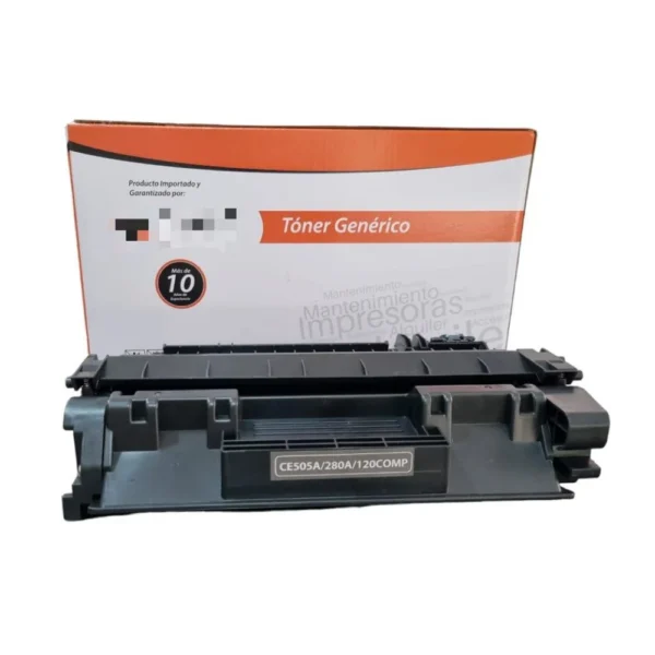 Tintas y Suministros del Valle - Tóner Laser Genérico CF280A - 1