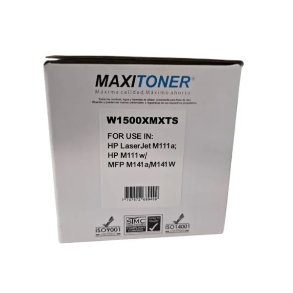 Tintas y Suministros del Valle - Toner Laser W1500X (150X) - 4
