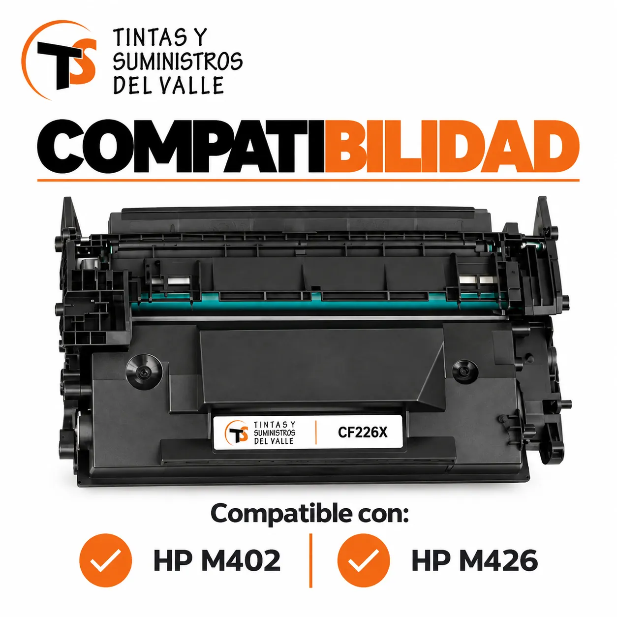 Tóner Genérico CF226X compatible con impresoras HP M402 y M426